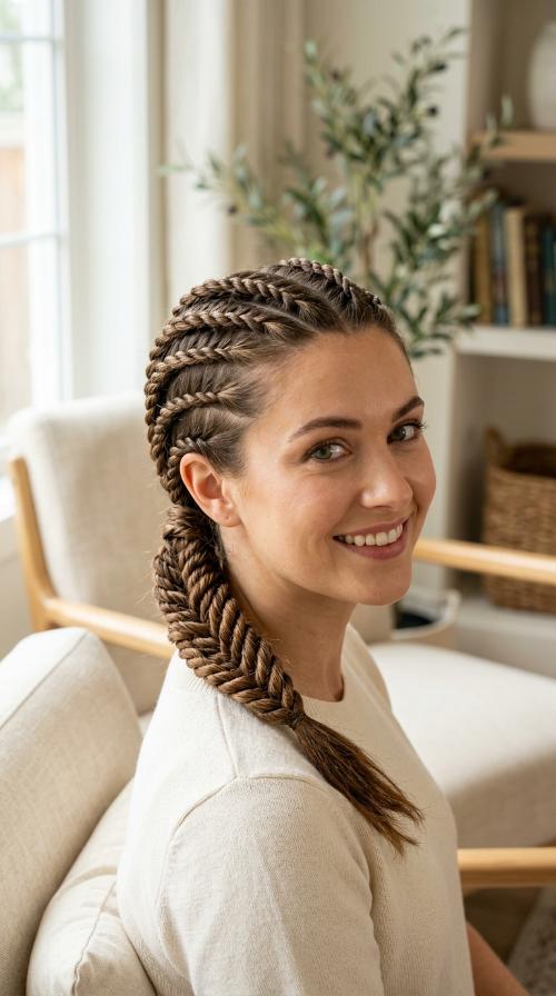 Rope Twisted Braid