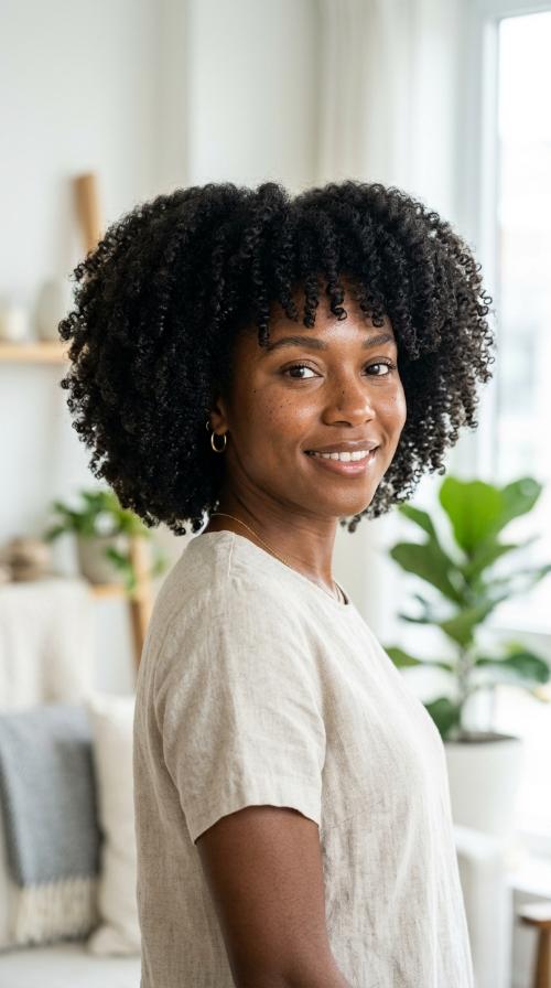 Rounded Afro-Inspired Shape