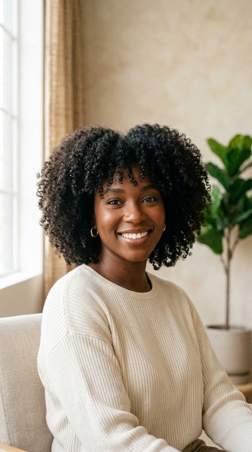 Rounded Afro-Inspired Shape