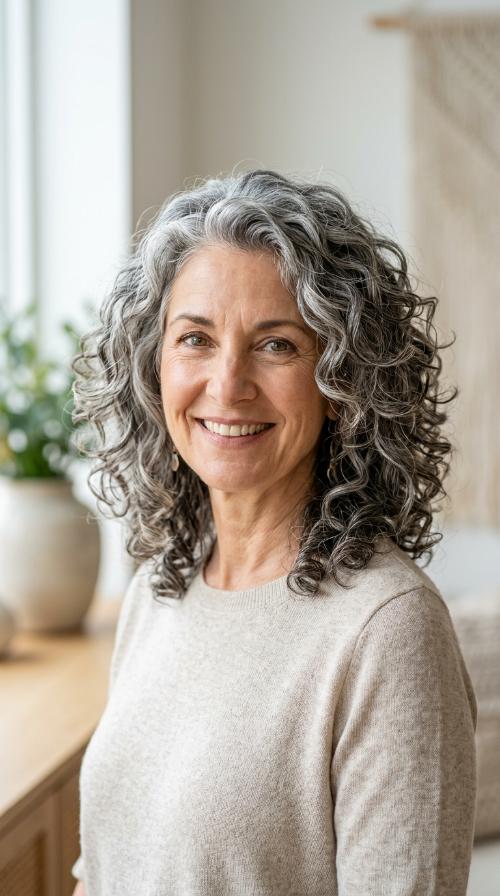 Rounded Layers for Natural Curls