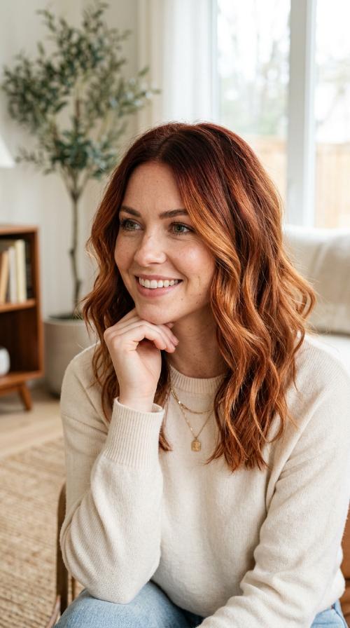 Russet Balayage Midi
