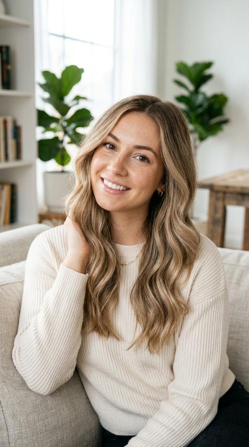 Sandy Beige Ombre
