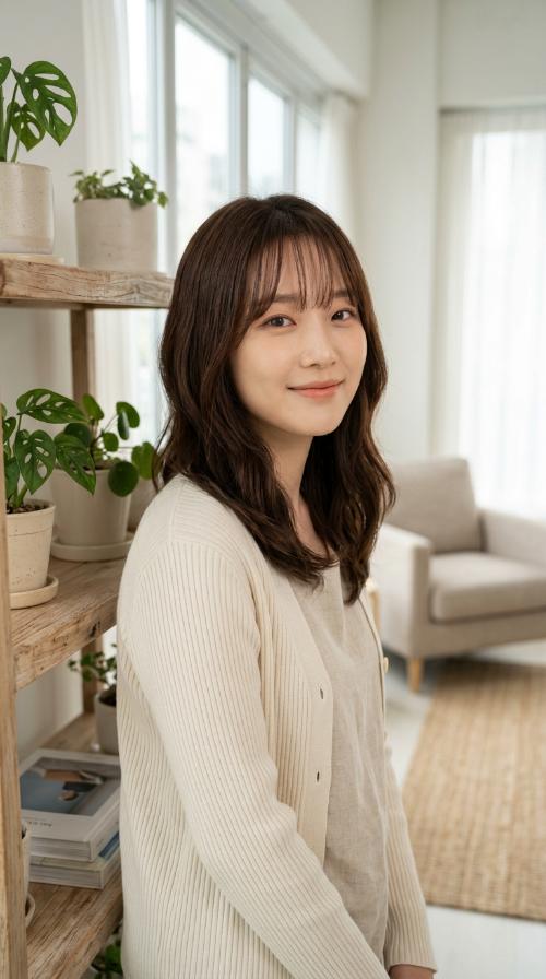 See-Through Korean-Style Bangs