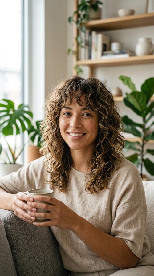 Shag-Style Perm