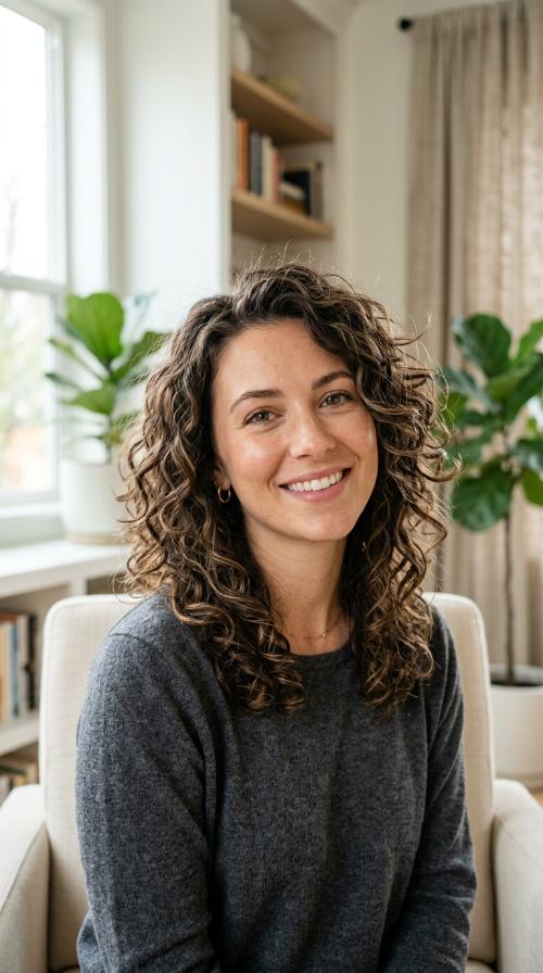 Shoulder-Length Choppy Layers