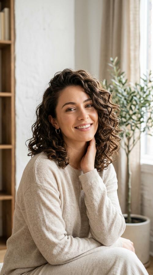 Side-Parted Voluminous Lob