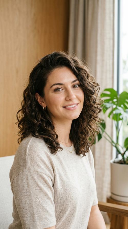 Side-Parted Voluminous Lob