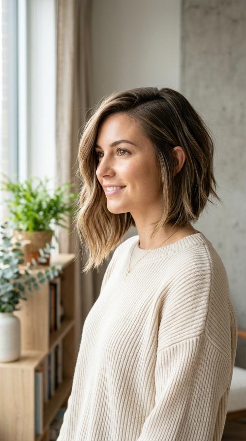 Side-Swept Asymmetrical Lob
