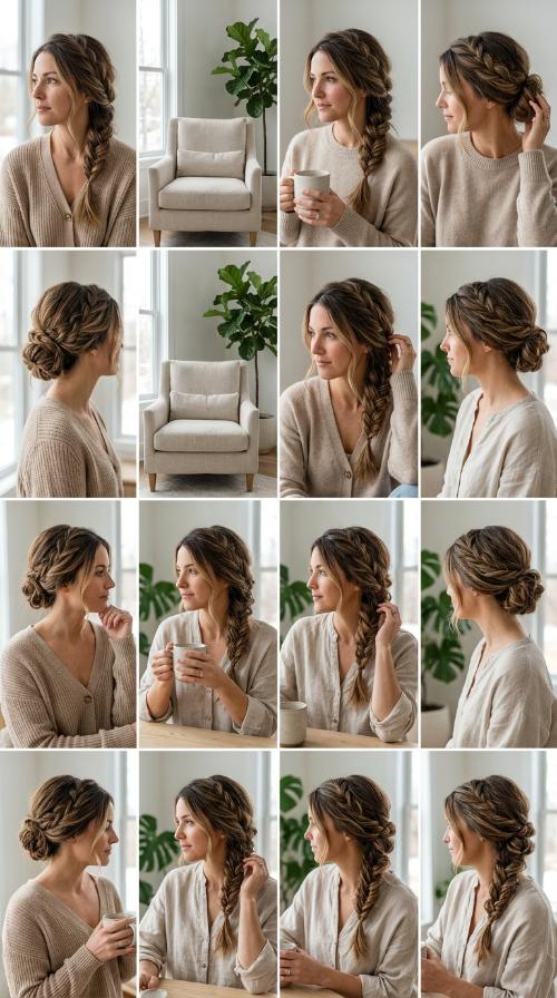 Side-Swept Loose Braid