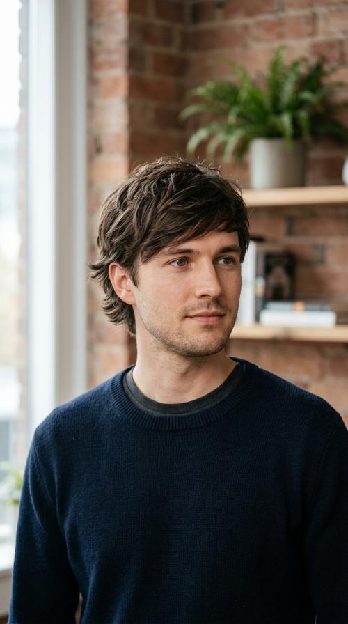 Side-Swept Textured Fringe