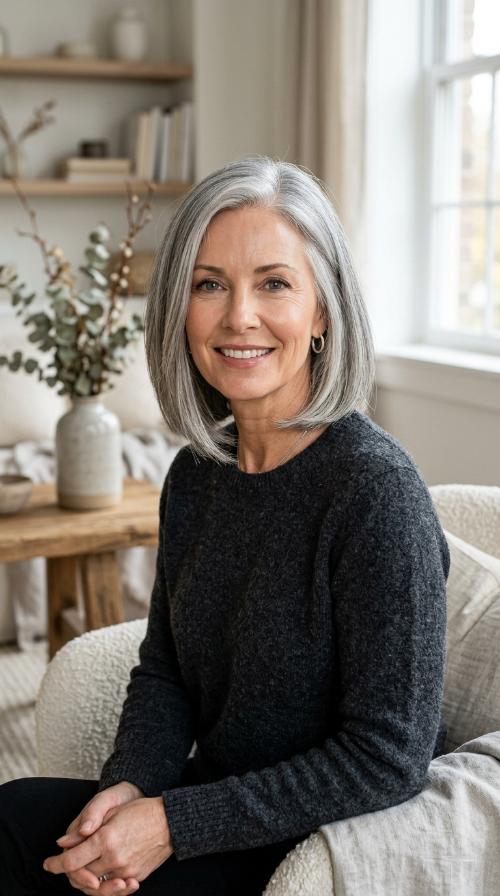 Sleek A-Line Bob