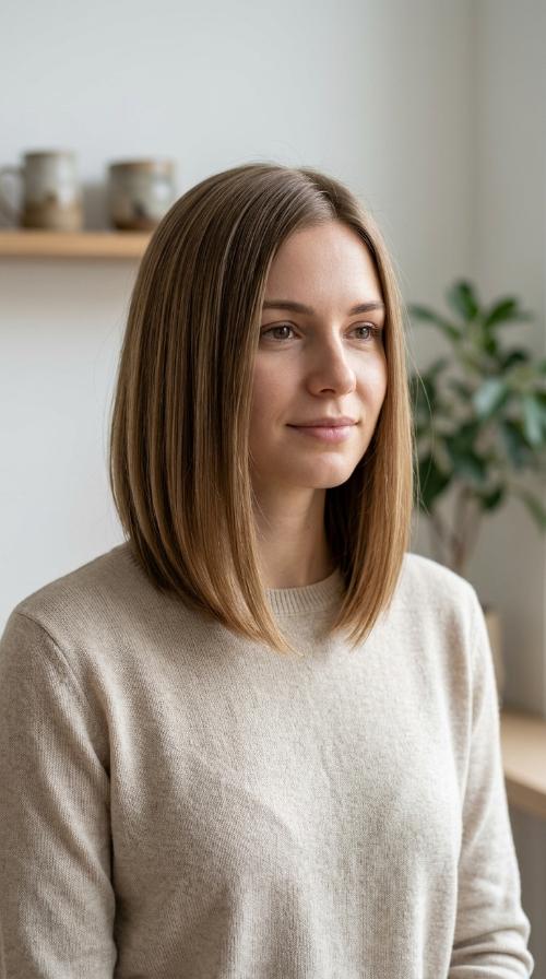 Sleek A-Line Cut