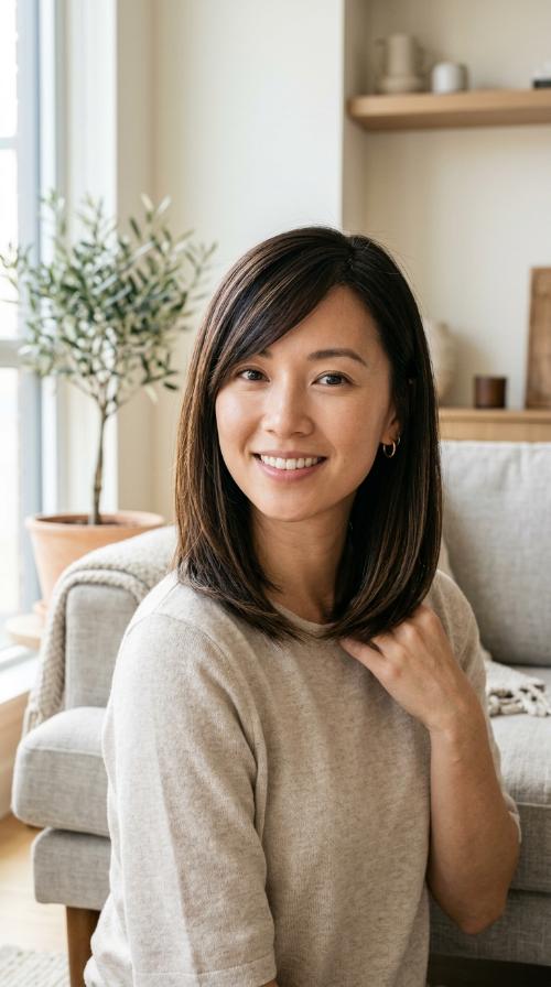 Sleek A-Line Lob
