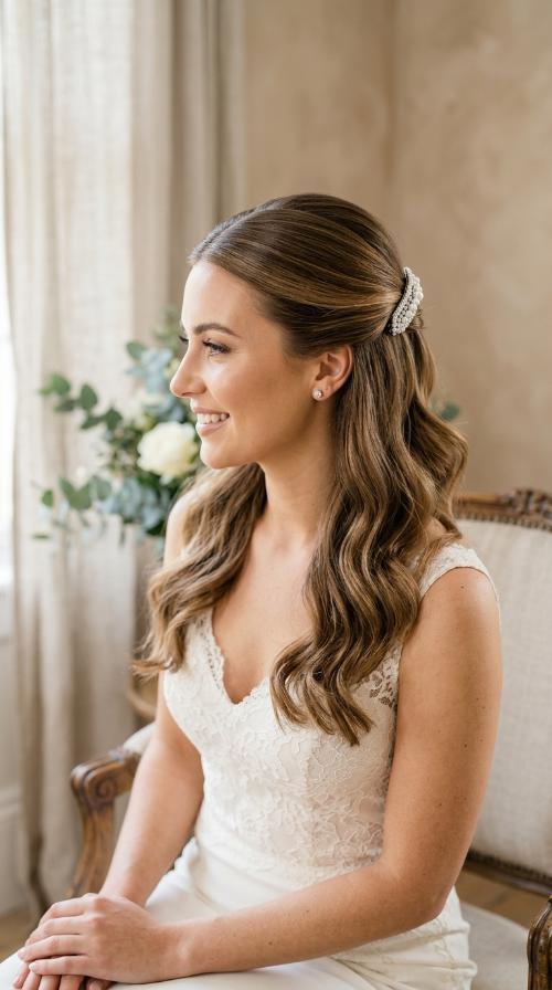 Sleek Barrette Pull-Back