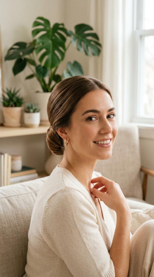 Sleek Chignon