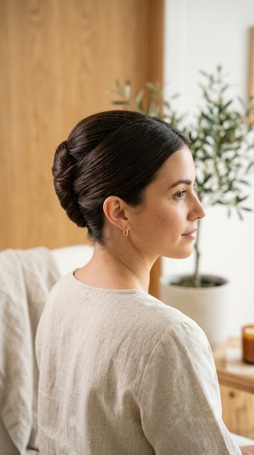 Sleek French Twist