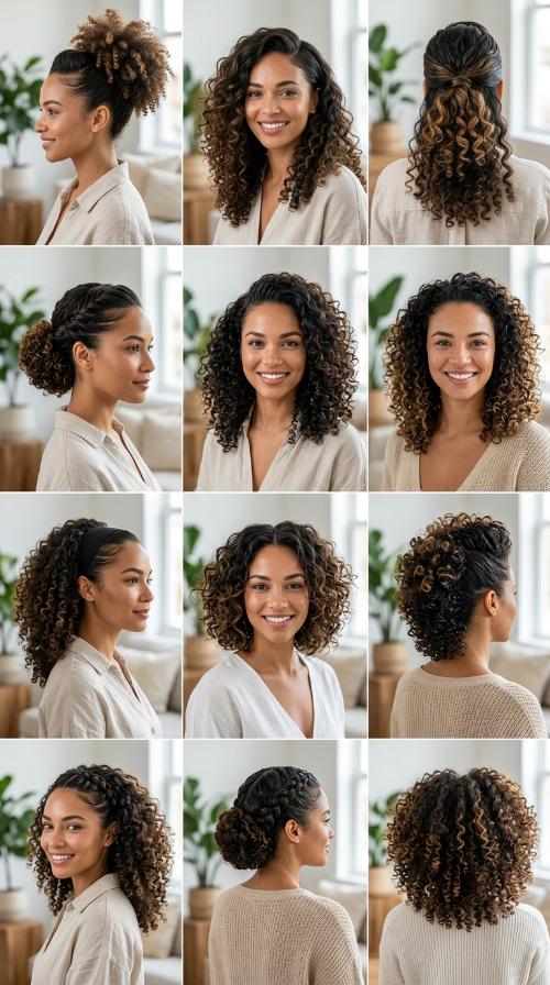 Sleek Front with Voluminous Back