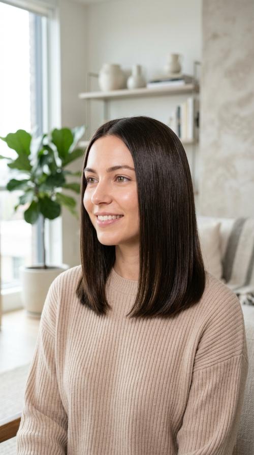 Sleek Glass Hair
