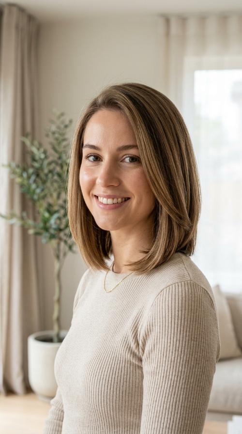 Sleek Graduated Bob