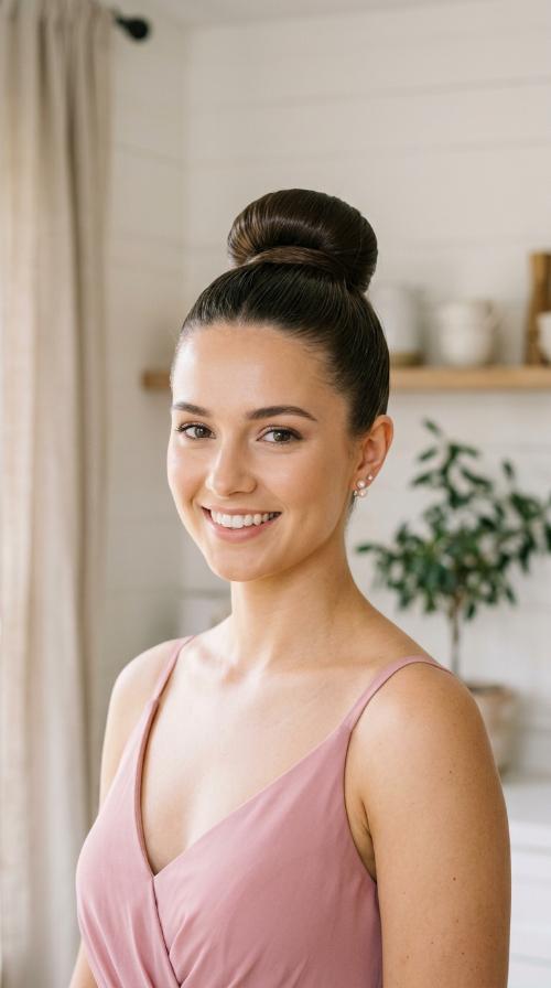 Sleek High Bun (Ballerina Style)