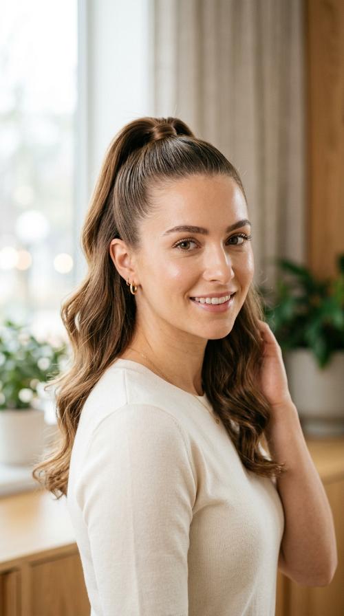 Sleek High Pony