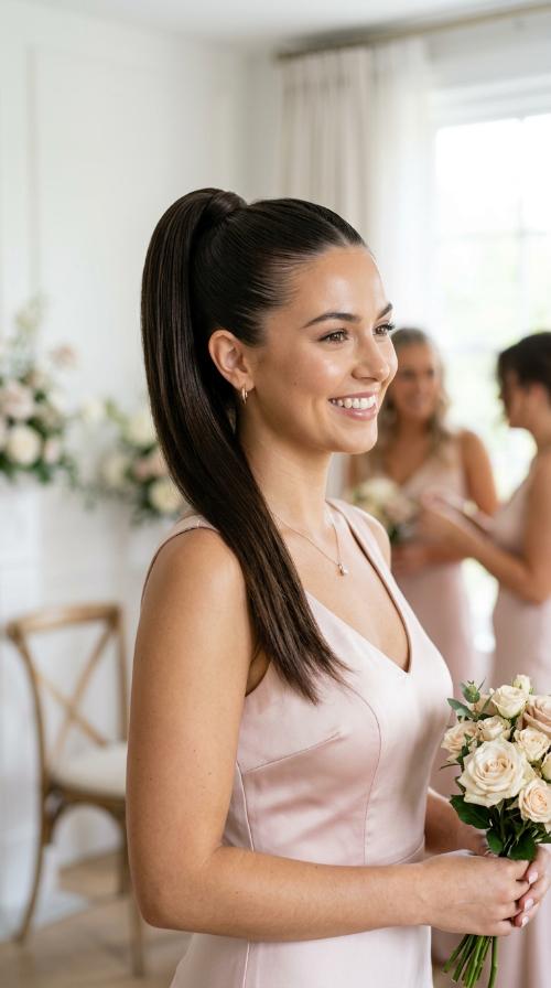 Sleek High Ponytail