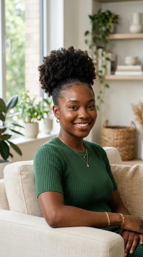 Sleek High Puff