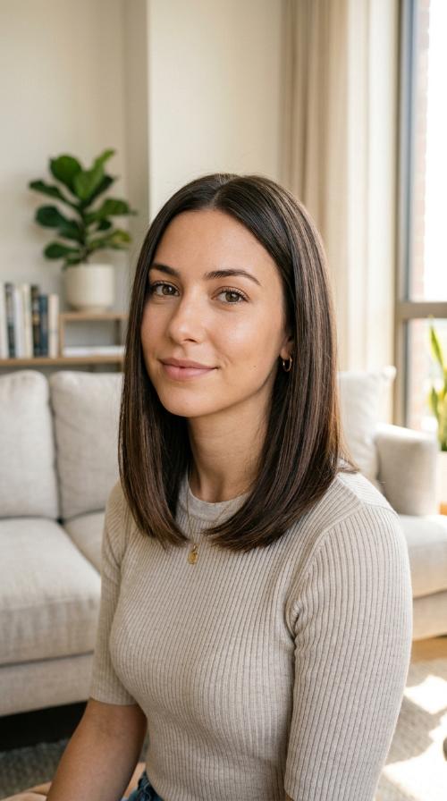 Sleek Straight Lob