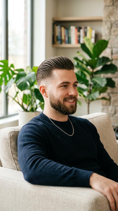 Slick Back Undercut