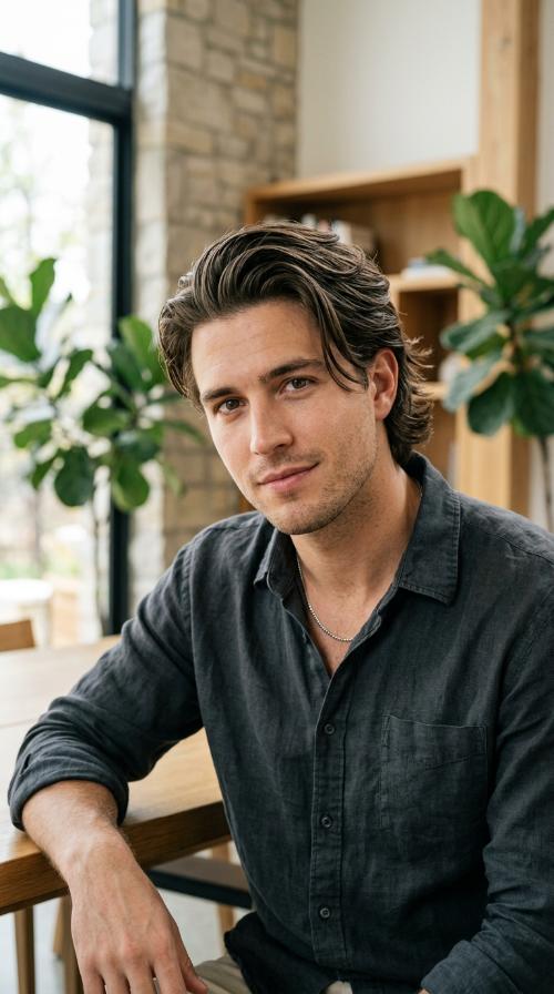 Slicked Back Layered Flow