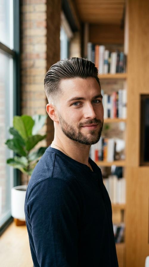Slicked Back Undercut