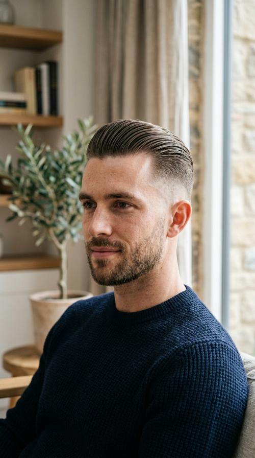 Slicked Back Undercut
