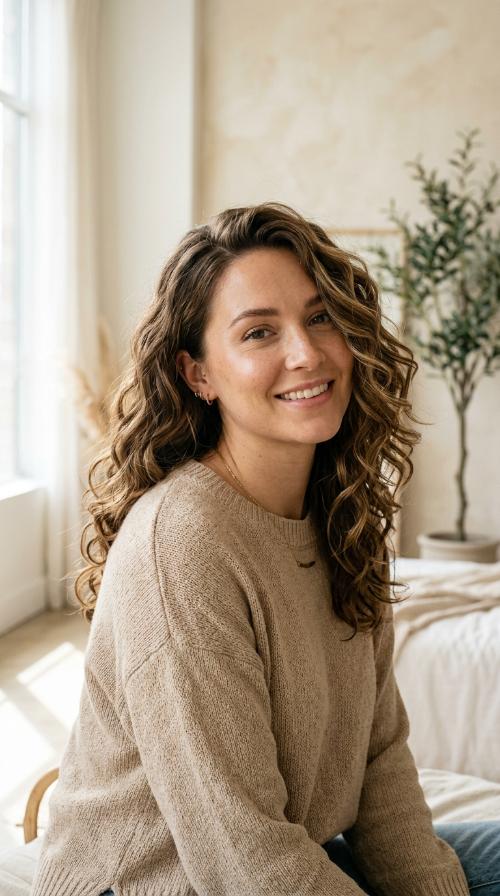 Soft Beach Wave Perm