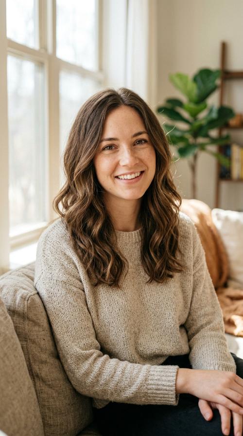 Soft Blended Layers for Fine Hair