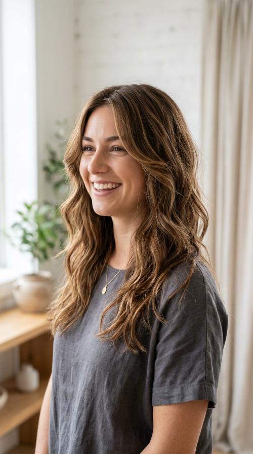 Soft Face-Framing Layers