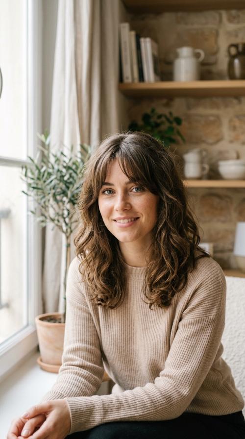 Soft French-Girl Curtain Fringe