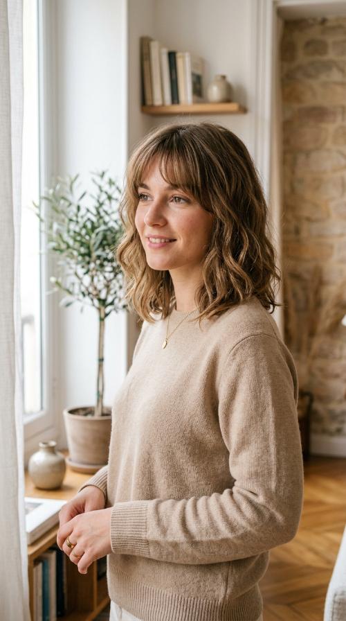 Soft French Girl Fringe