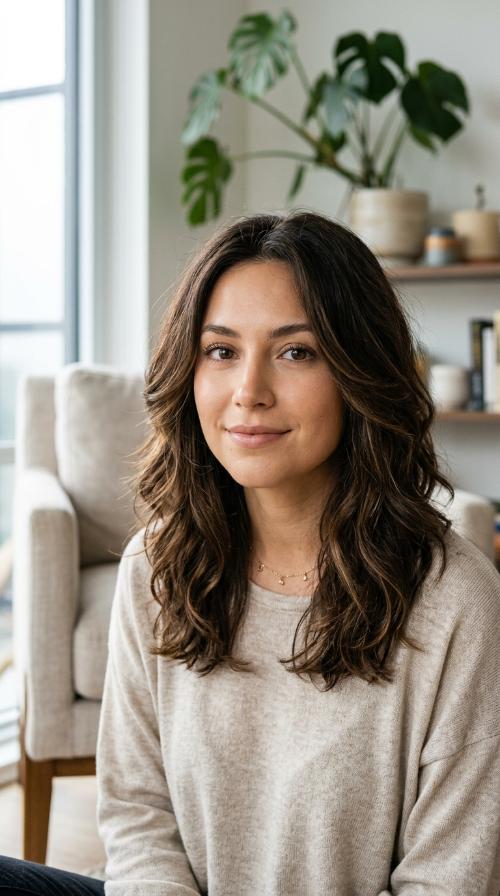 Soft Internal Layers for Thick Hair