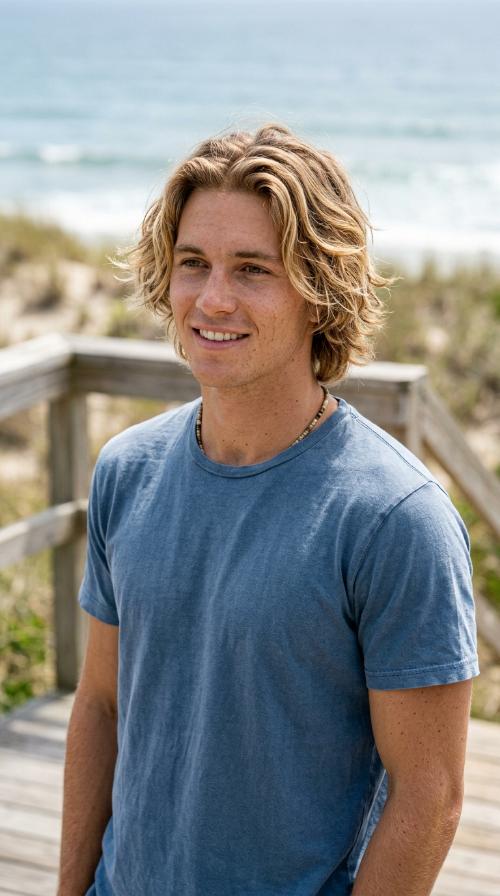 Soft Layered Surfer Cut