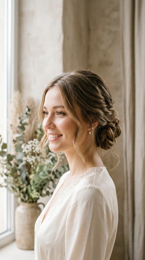 Soft Romantic Chignon