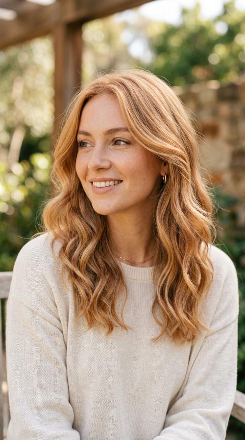 Soft Strawberry Blonde