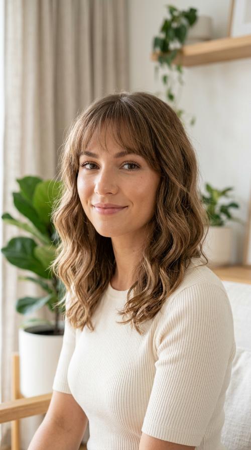 Soft Tapered Waves with Wispy Fringe