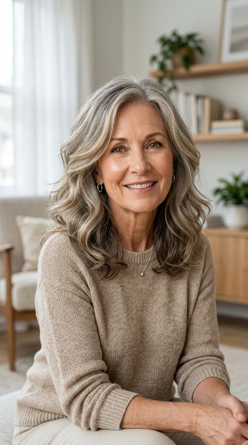 Soft Wavy Layers