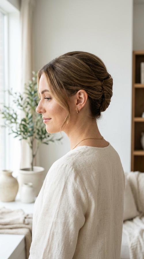 Sophisticated French Twist