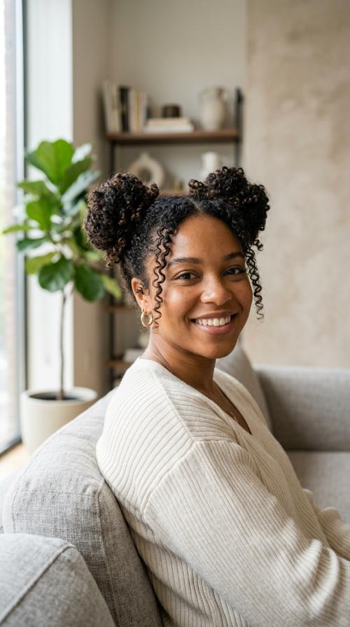 Space Buns for Natural Texture