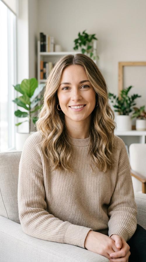Subtle Balayage Waves