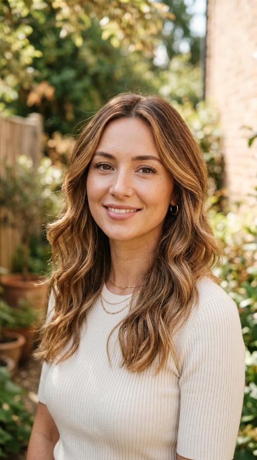 Sun-Kissed Caramel Balayage