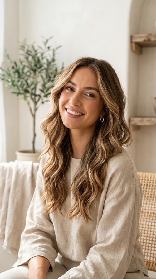 Sunkissed Balayage Waves