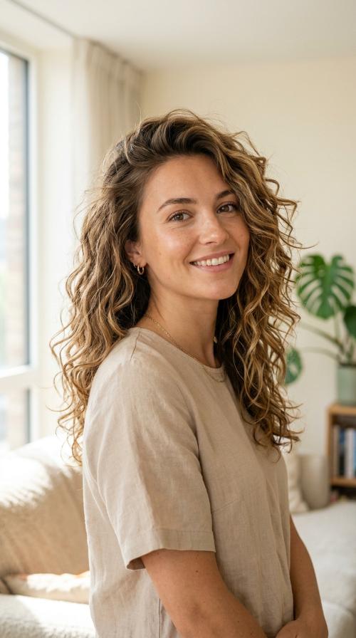 Sunkissed Tousled Waves