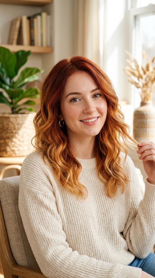 Sunset Ombre Shoulder-Length